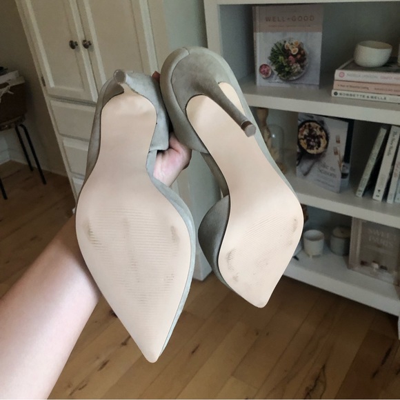 Steve Madden Grey Suede Stilettos - Picture 8 of 13